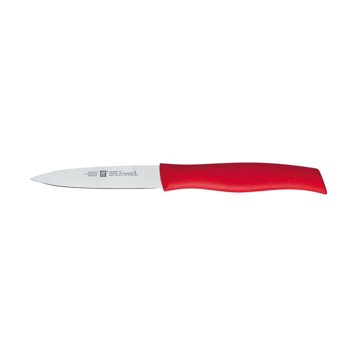 Zwilling Twin grip spetsig grönsakskniv 9 cm - Röd-rostfritt stål - Zwilling