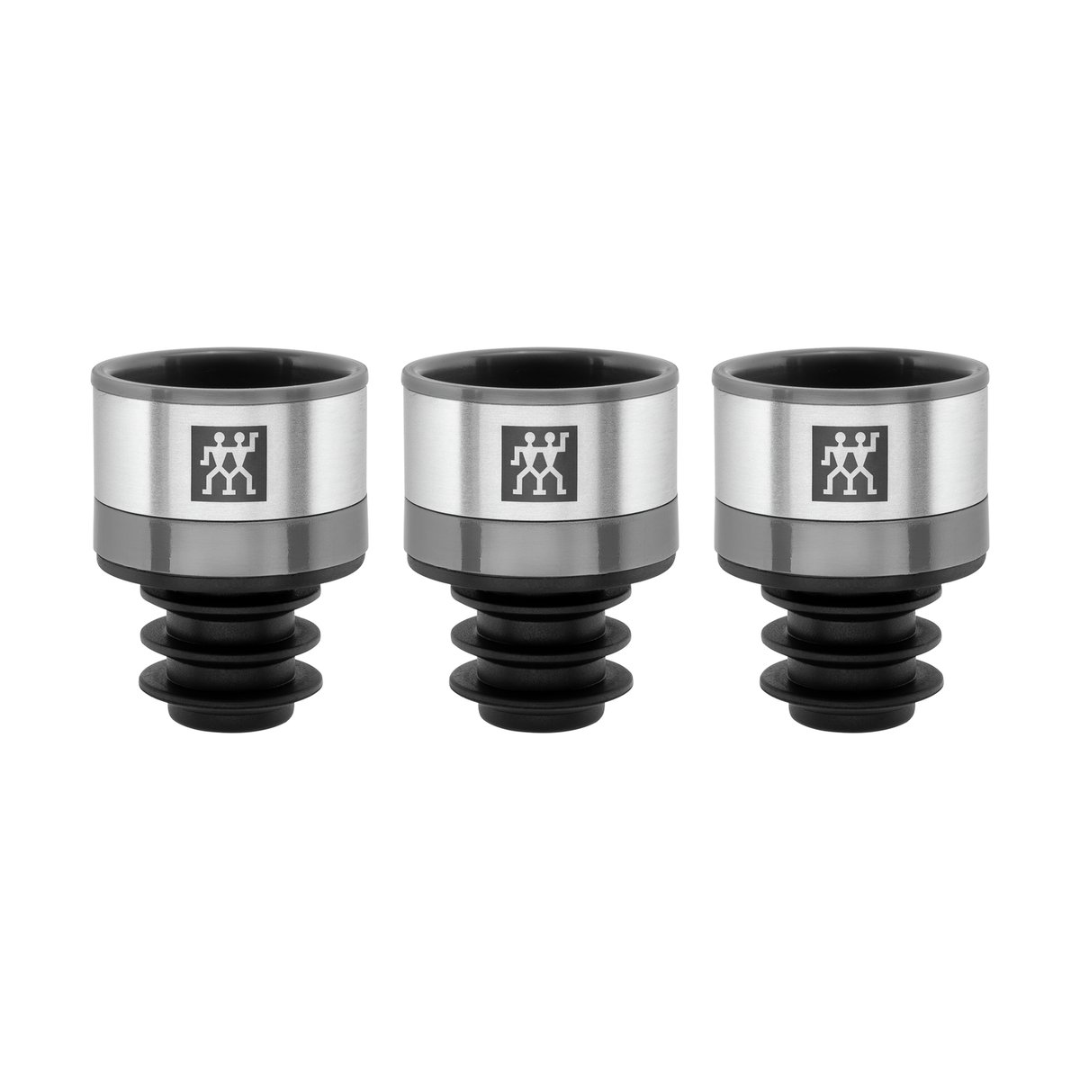 Zwilling vakuum vinförslutare 3-pack Rostfritt stål