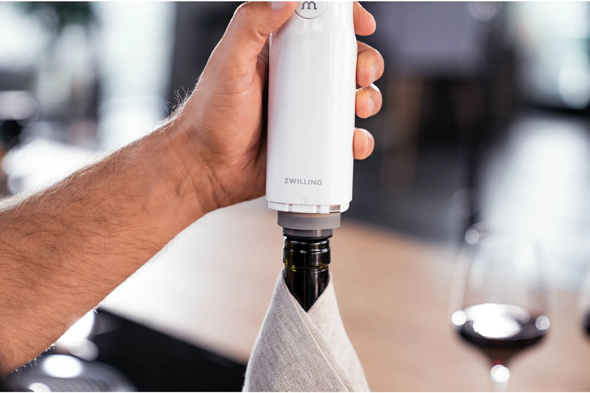 Zwilling vakuum vinförslutare, Rostfritt stål Zwilling