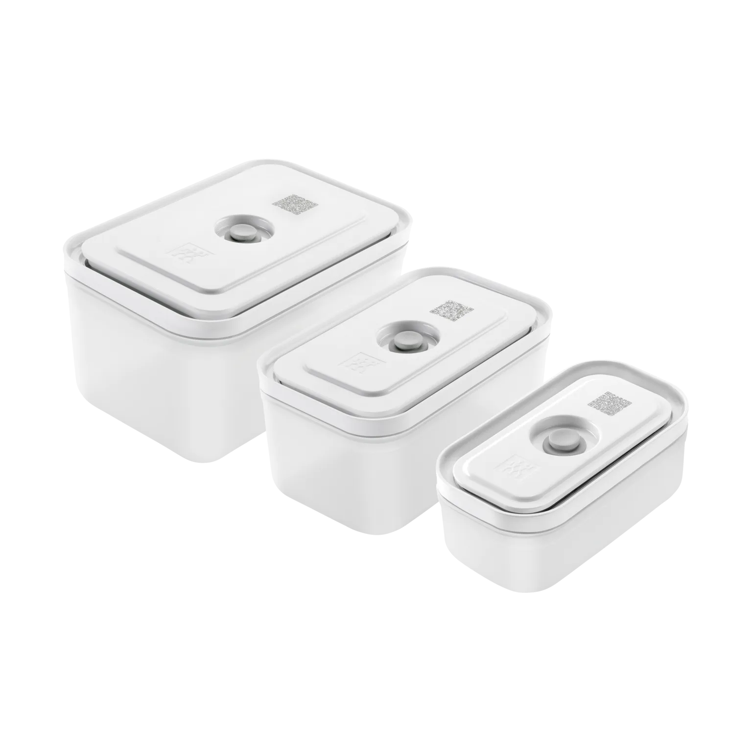 Zwilling vakuumlådor set i plast, 3 lådor Zwilling