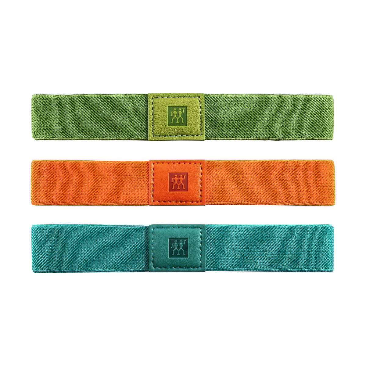 Zwilling vakuumtillbehör elastiska band set Blå-grön-orange