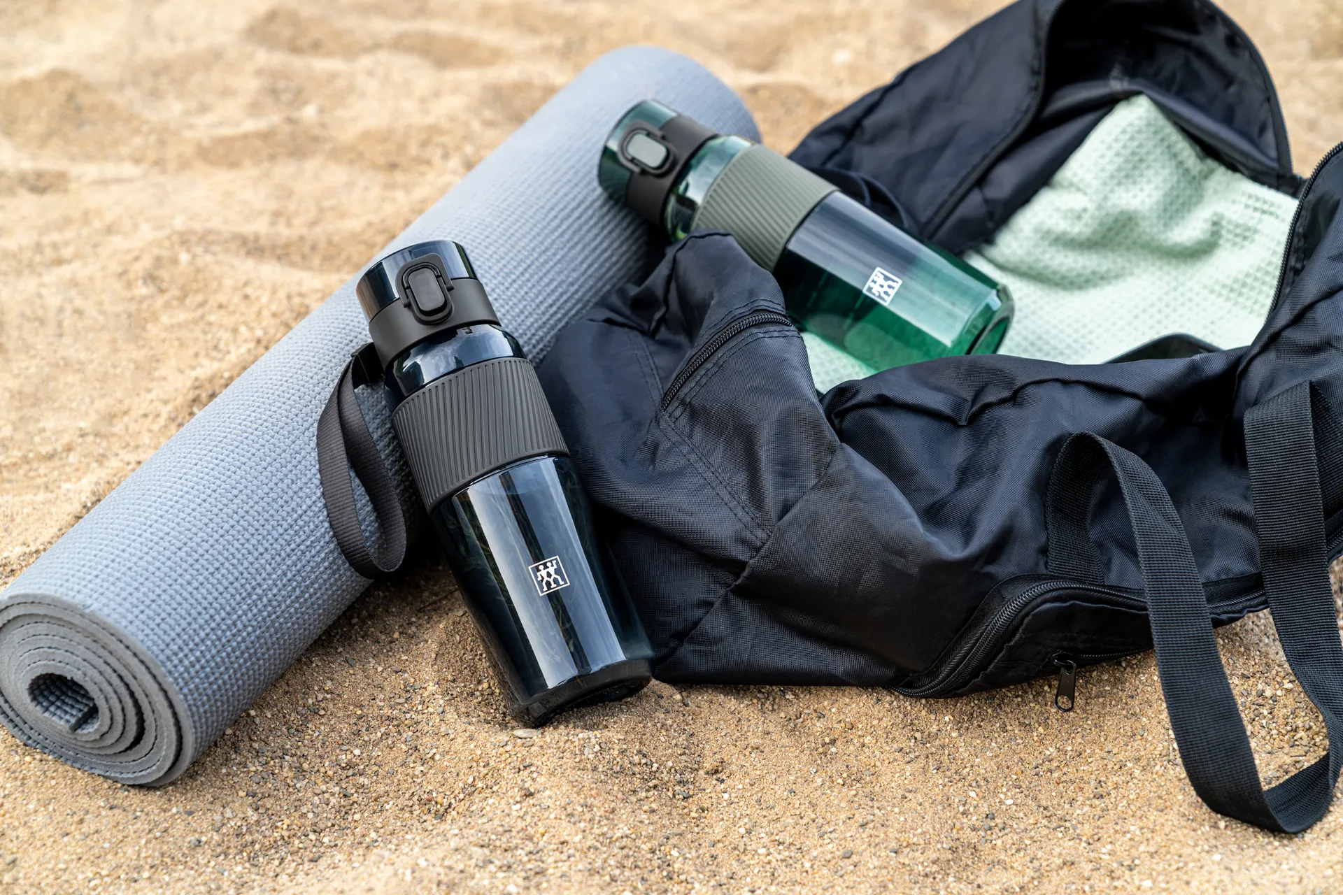 Zwilling vattenflaska 68 cl, Svart tritan Zwilling