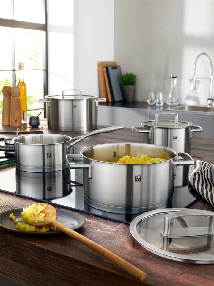 Zwilling Vitality grytset 3 delar, Rostfritt stål-klar Zwilling