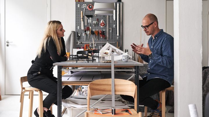 Intervju mellan Nordic Nest och Thomas Bentzen i hans studio i Köpenhamn. 