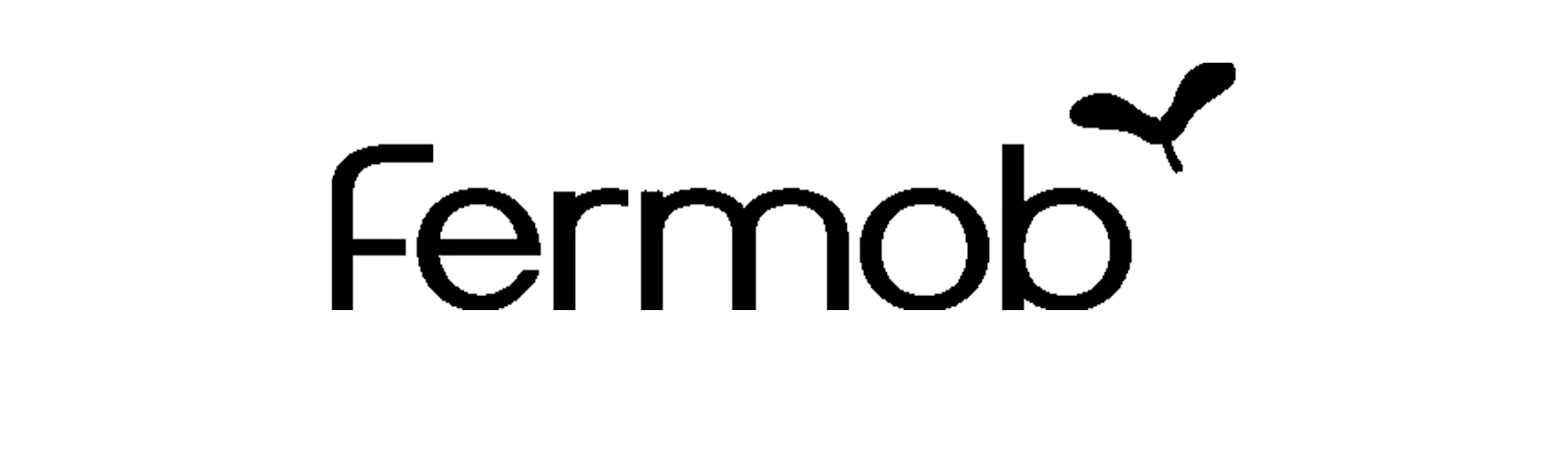 Fermob-logotyp med en stiliserad löv- eller fågelsymbol ovanför bokstaven 'b'.