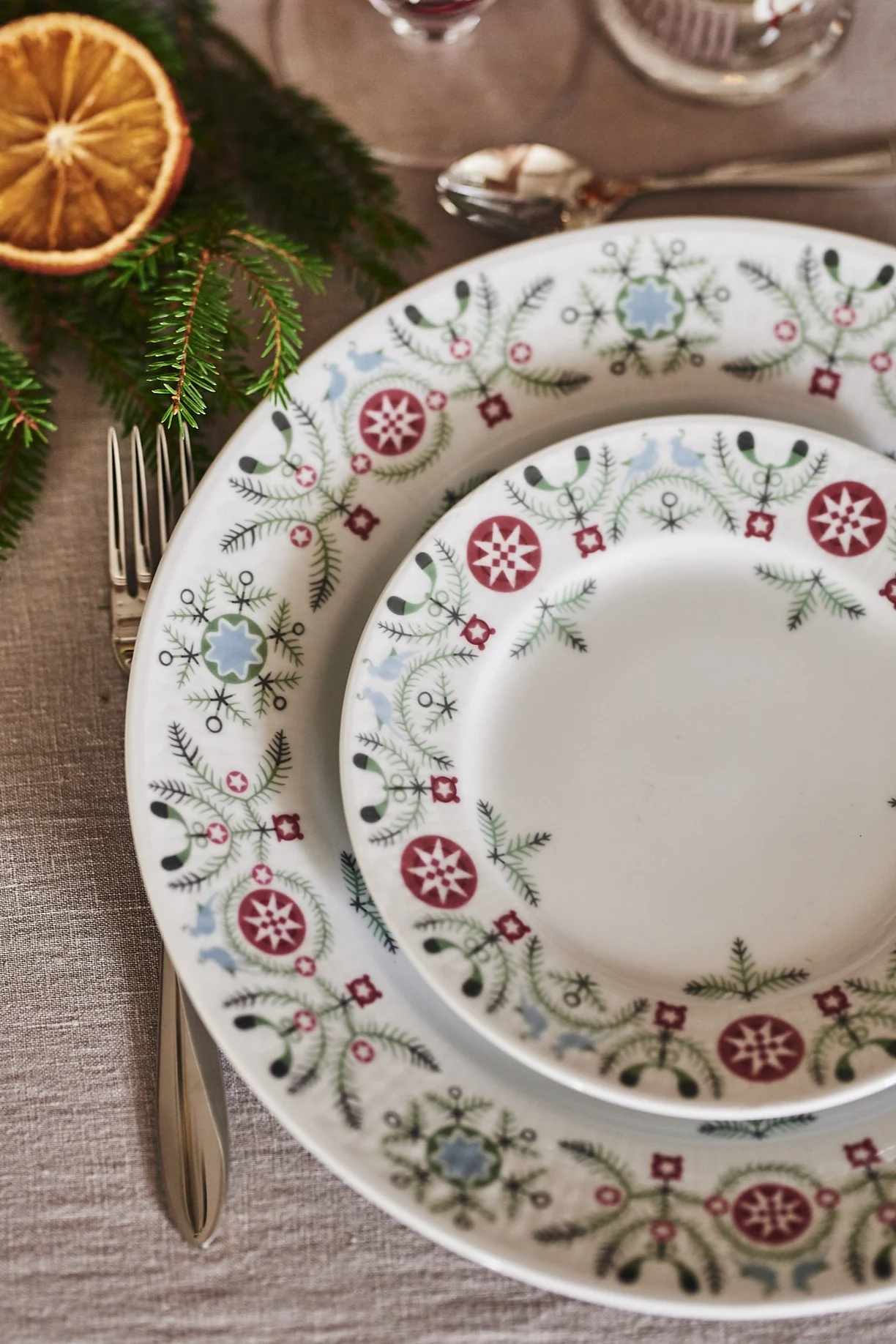 Swedish Grace Winter tallrik och assiett från Rörstrand