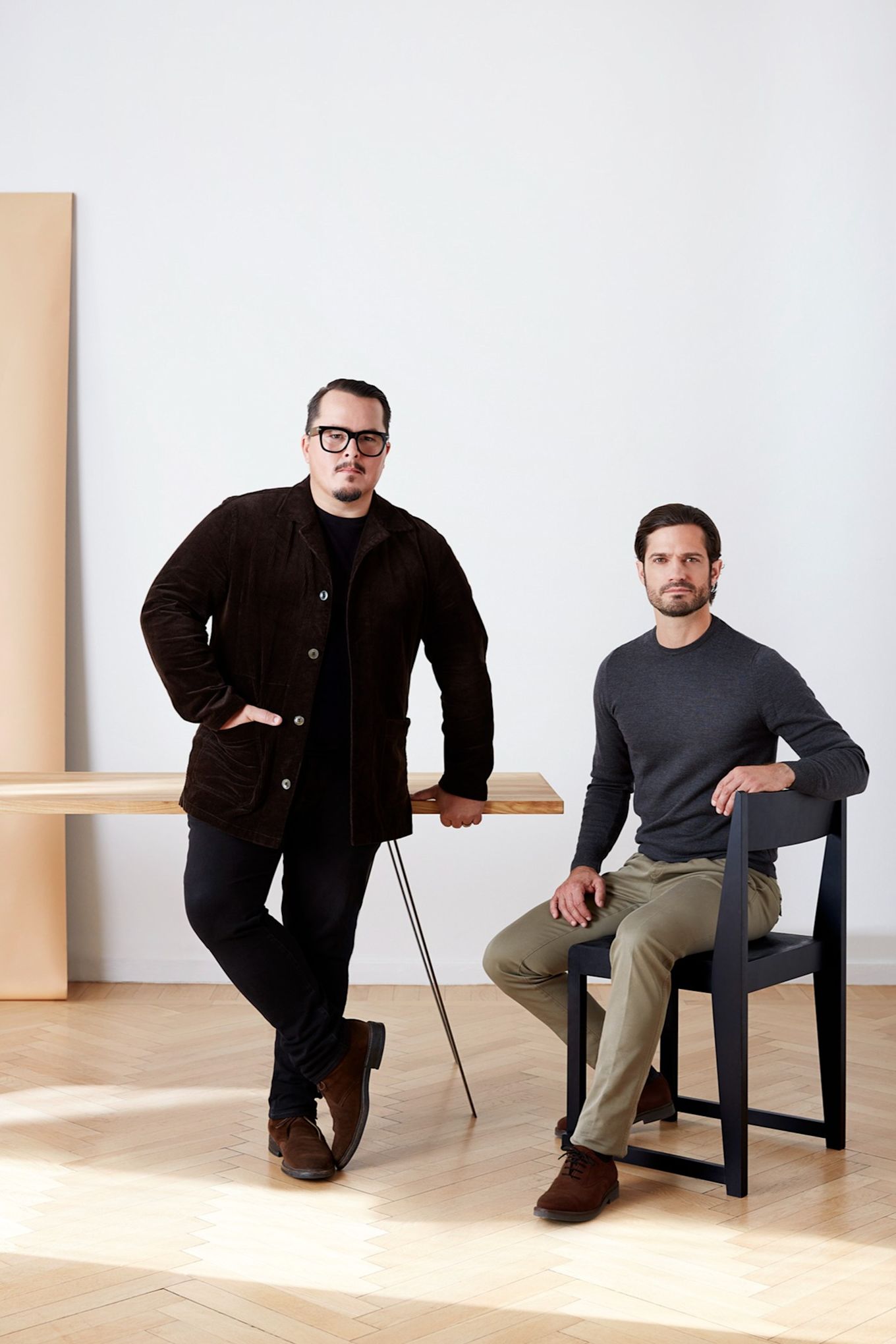 Det svenska varumärket NJRD är designat av duon Carl Philip Bernadotte och Oscar Kylberg och är inspirerat av den svenska naturen och livsstilen.