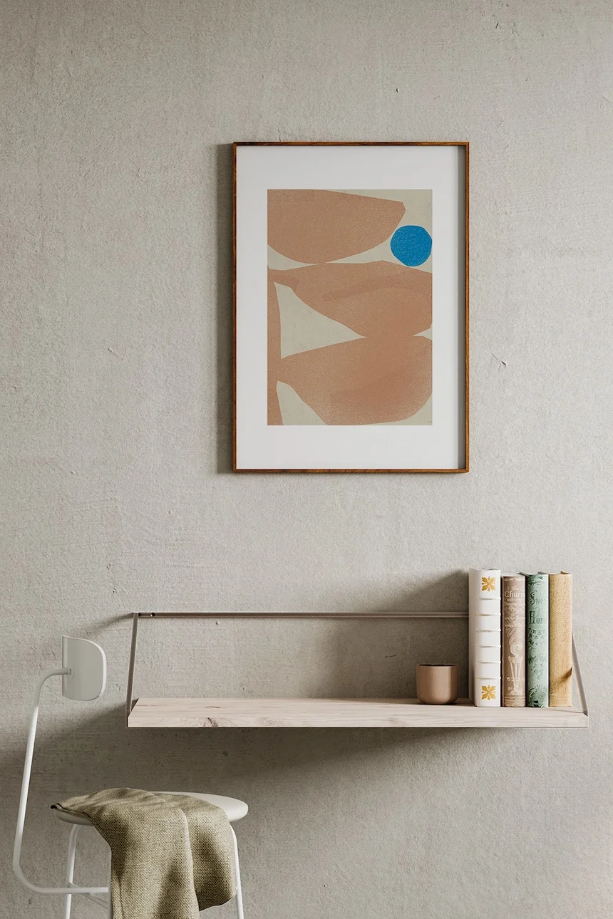 För in pastell i din inredning genom att inreda med Planta 01 poster från Paper Collective.