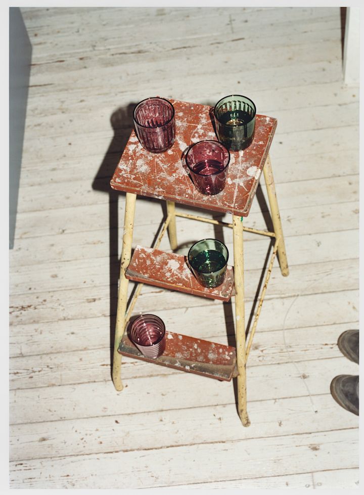 Raami drickslgas från Iittala. 