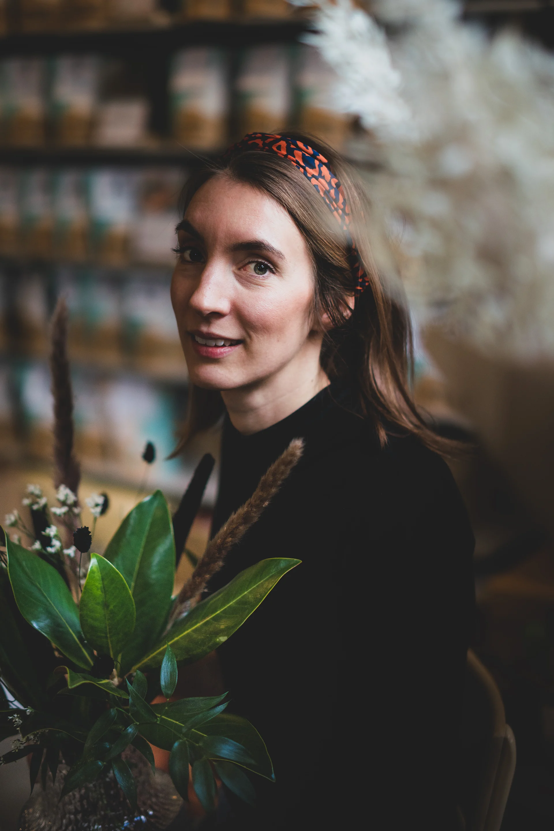 Malin Brandén grundare av Blombruket som säljer blommor på prenumeration. 