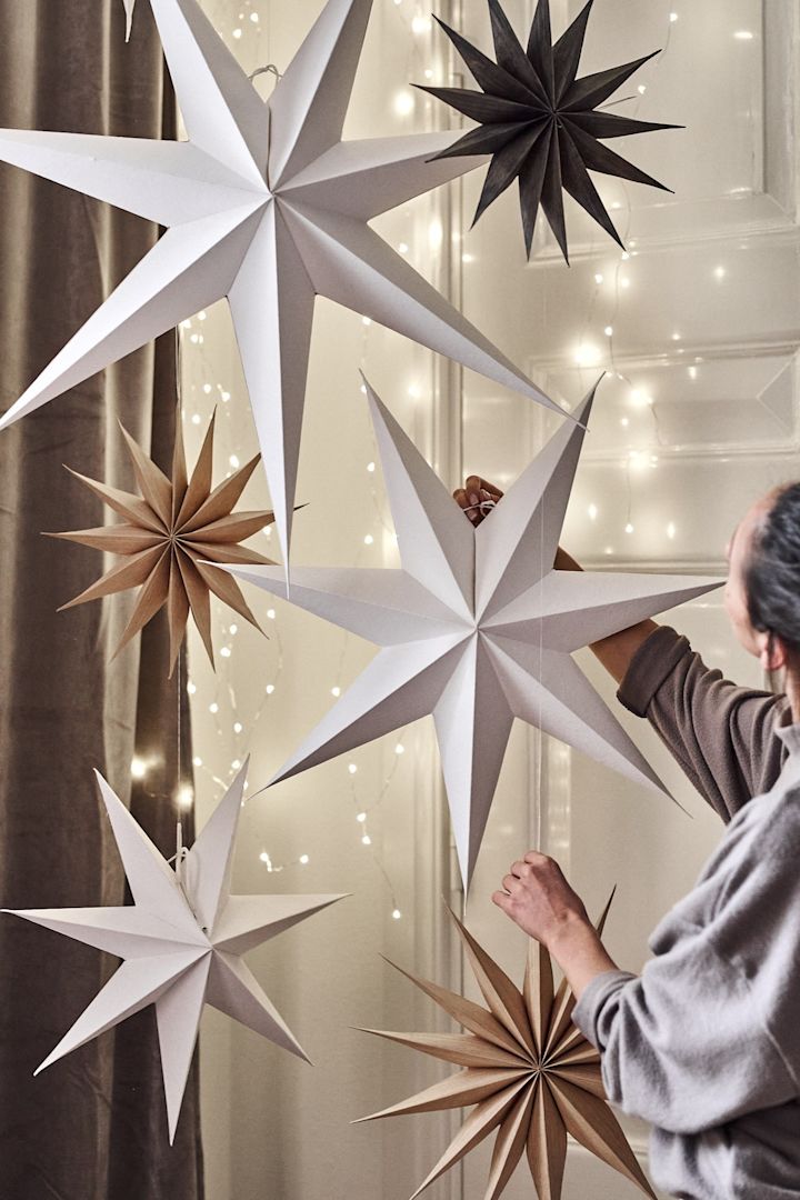 Sagolika adventsstjärnor 2020 från Watt & Veke och Broste Copenhagen.