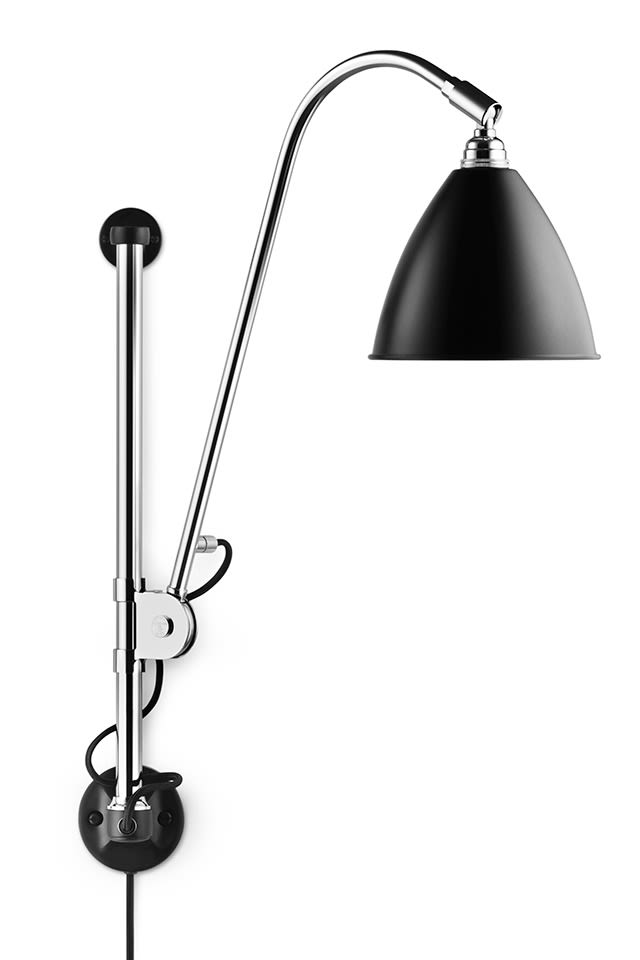 Beslite BL5 vägglampa från Gubi tillhör den lite mer exklusiva delen av skandinaviska designlampor. 