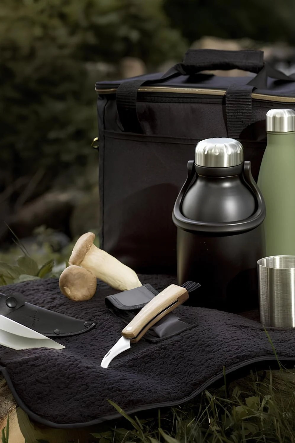 Perfekt som fars dag-present: svampkniven med fodral från Sagaform.