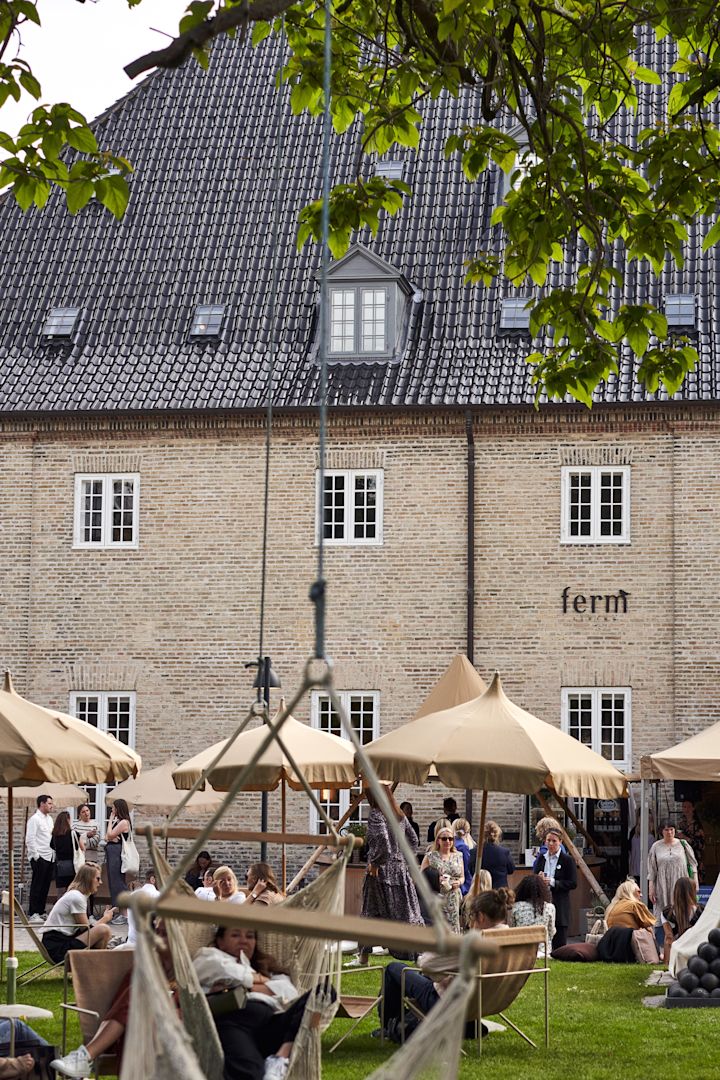 Utanför Ferm Livings showroom i Köpenhamn i Danmark.