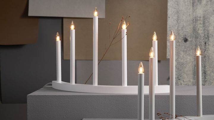 Adventsljusstakar