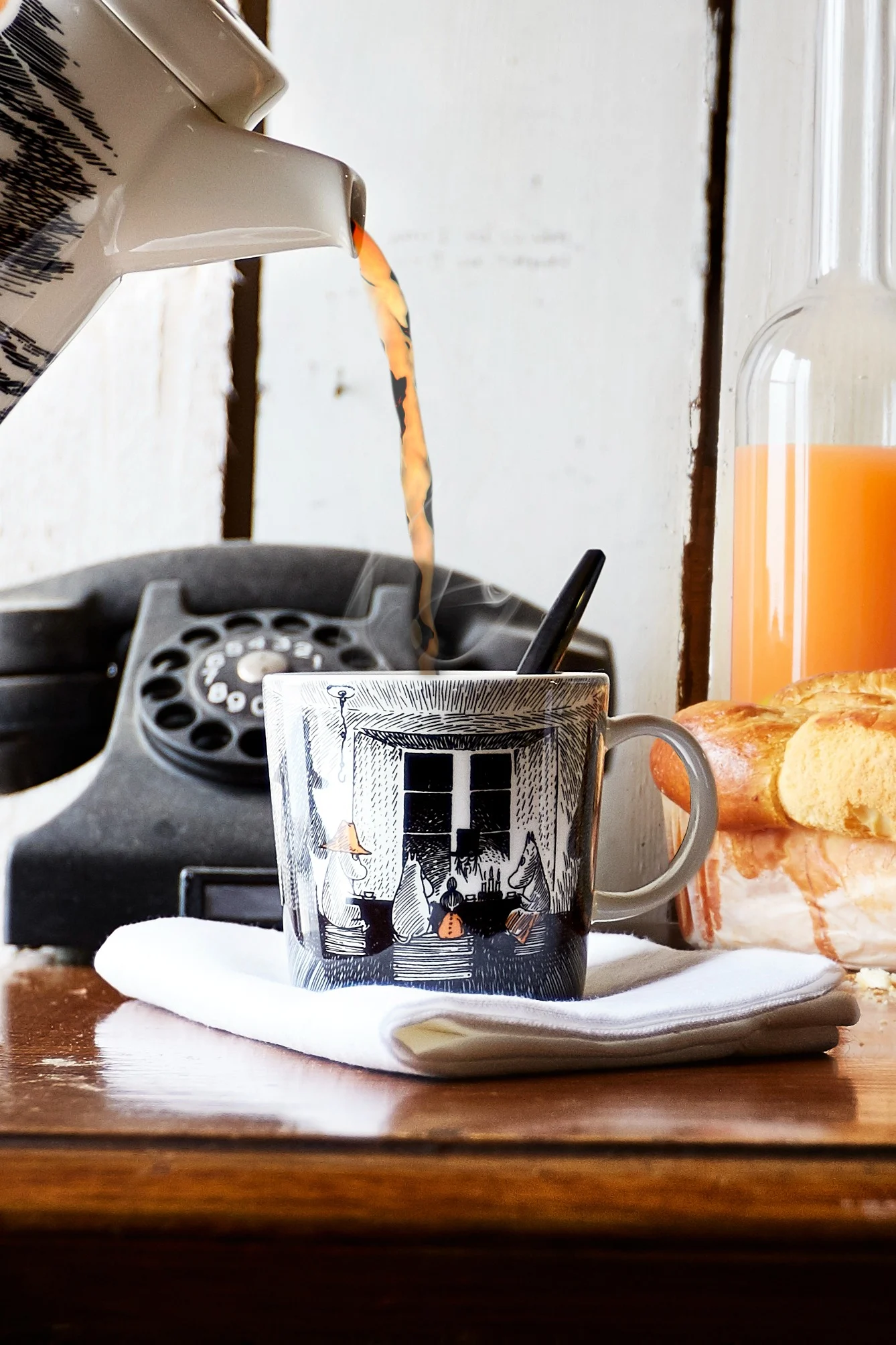 En mumin-mugg som är ett perfekt tips på julklapp för en som gillar samlingobjekt, 