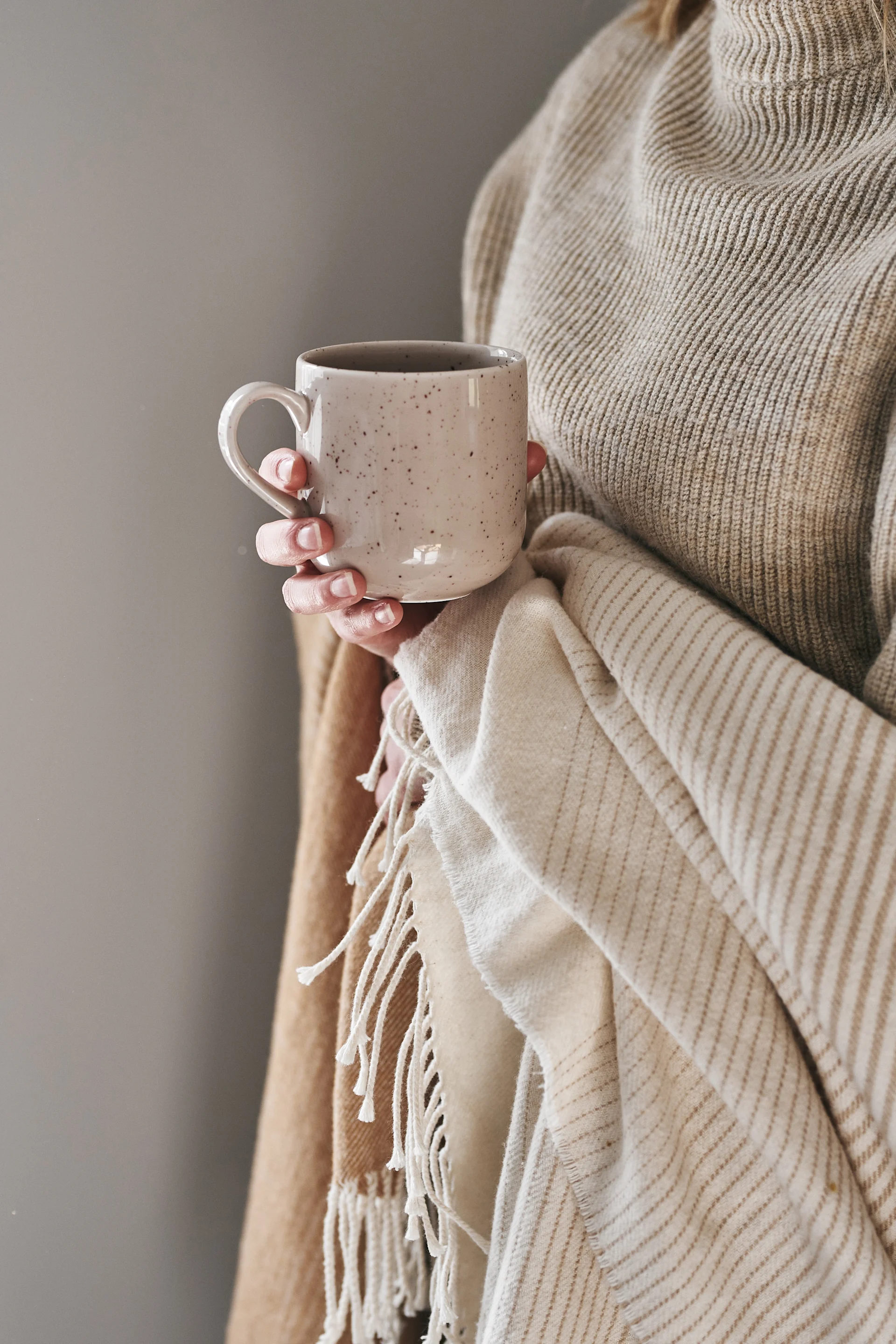 Scandi Living Freckle mugg i beige är en av 7 beigea favoriter att satsa på i höst.