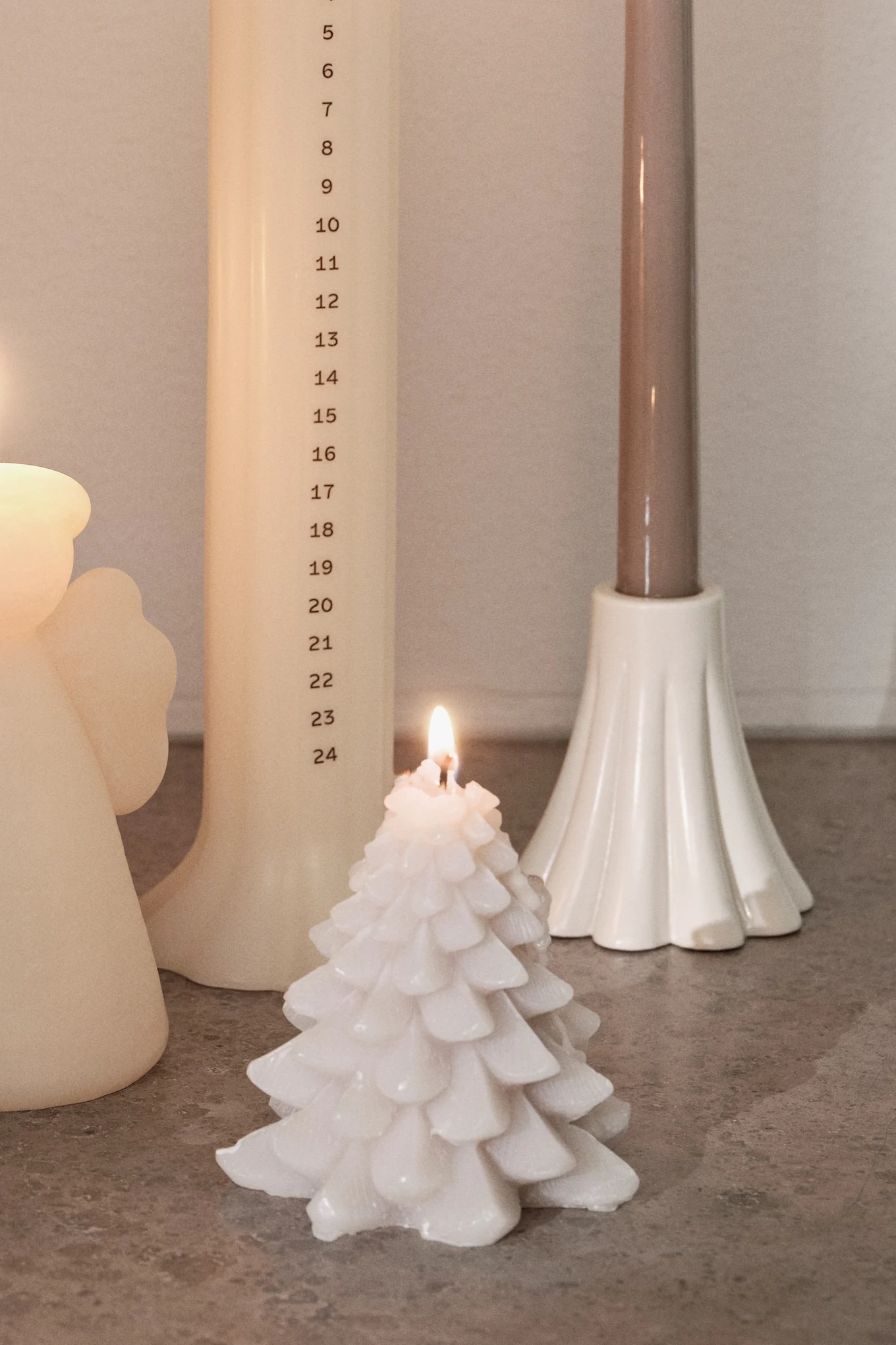 Julhänge i form av svampar, från Rosendalh. 