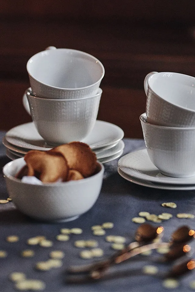 Swedish Grace tekopp och tefat.