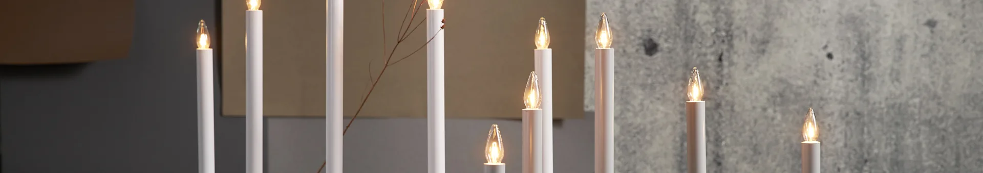 Adventsljusstakar